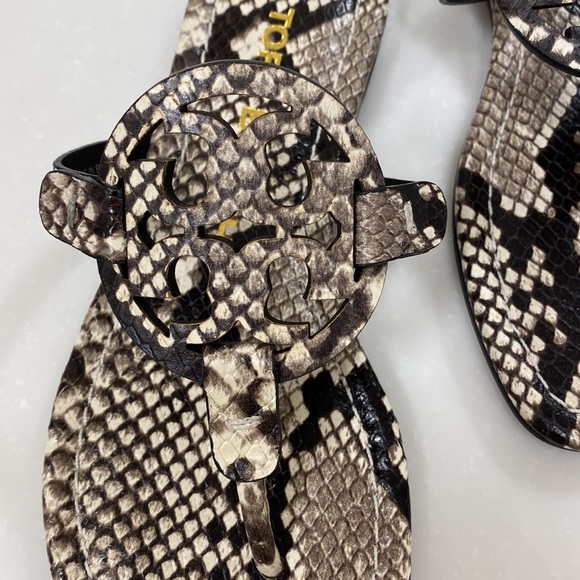 Tory Burch Miller Sandals in Warm Roccia - Picture 3 of 6